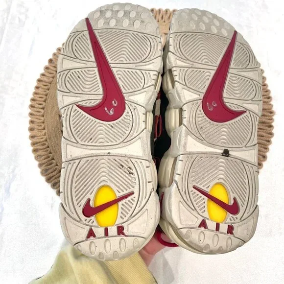 Nike Air More Uptempo Cargo Khaki Sneakers DH0622-300 Size 9.5 Men's - Picture 9 of 10